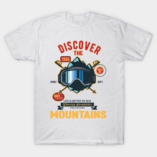 Discover the mountains T-Shirt